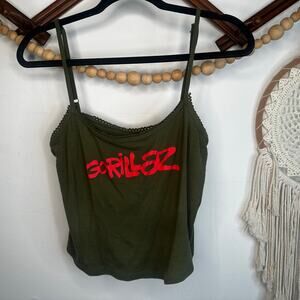 Gorillaz Green Band Cami Tank